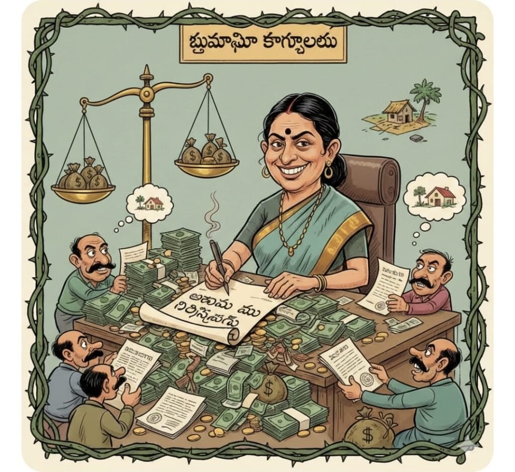 దేవుడు భూమికి డికొండల్ కి సంబంధం….?     దేవుడు భూమి మాయం వెనుక దండ హస్తం….?     నాలుగు ఎకరాలు నోటిమాట..?  మూడు ఎకరాల నాలుగు గుంటలు ఎవరి మూట..?