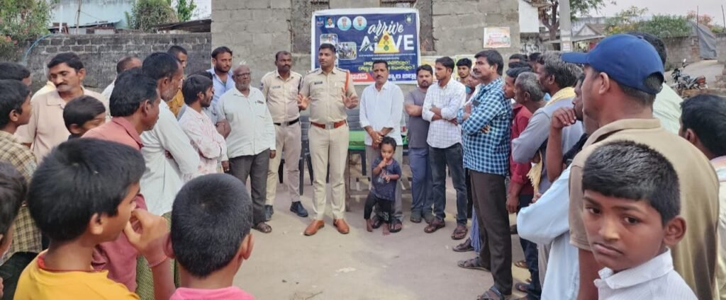 గోడిశెలపేటలో ‘అరైవ్ అలైవ్’ క్యాంపెయిన్ – డిఫెన్సివ్ డ్రైవింగ్‌పై అవగాహన
