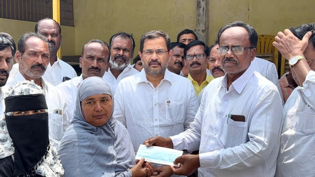 తంబళ్లపల్లె నియోజకవర్గానికి రూ. 26.62 లక్షల సీఎం రిలీఫ్ ఫండ్ మంజూరు