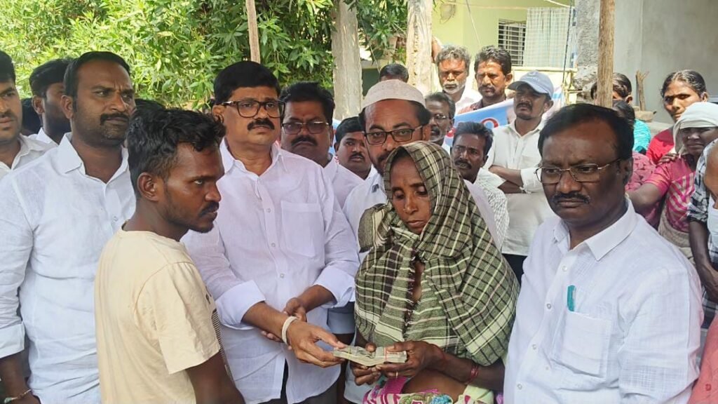 దళితుల కుటుంబాలకు అండగా ఉంటాం సూర్యనారాయణ రెడ్డి