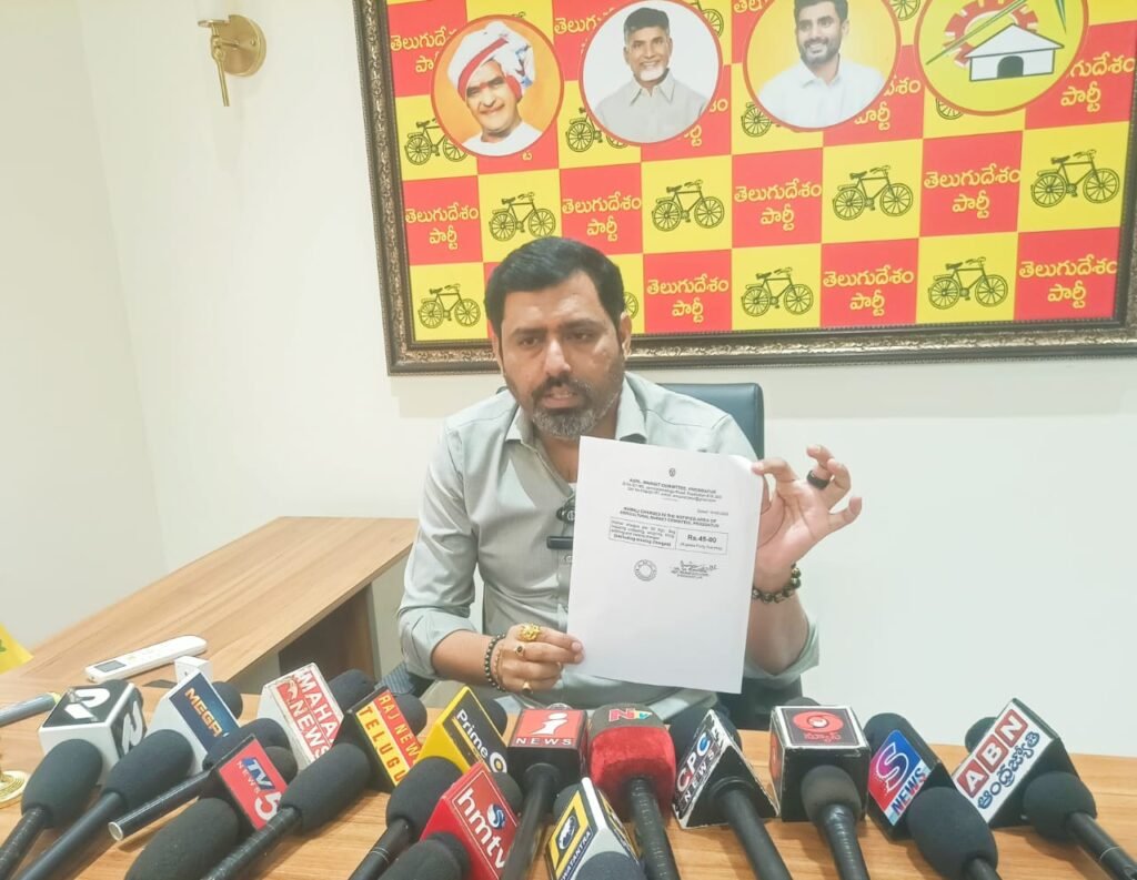 ప్రొద్దుటూరు మార్కెట్ యార్డు లో టిడిపి నాయకులమని చెప్పుకునే  రసూల్ గౌస్. సుధాకర్లు.  దోపిడీ