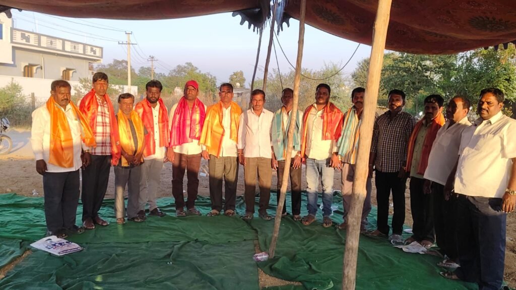 తీగుల్ గ్రామ రజక సంఘం అధ్యక్షులుగా రాచమల్లస్వామి ఏకగ్రీవంగాఎన్నిక 