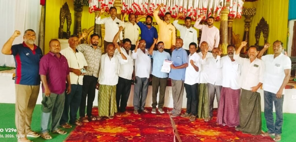 తెలంగాణ ఉద్యమకారుల ఫోరం మండల అధ్యక్షులుగా బెల్లంకొండ ప్రభాకర్