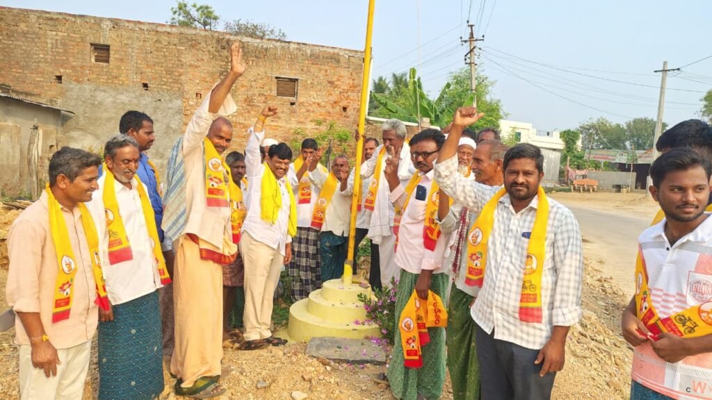 పేద ప్రజల అభివృద్దే టిడిపి లక్ష్యం:రవీంద్రారెడ్డి 