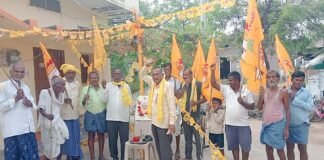 కాకరవాయిలో ఘనంగా టీడీపీ 44వ ఆవిర్భావ దినోత్సవం.