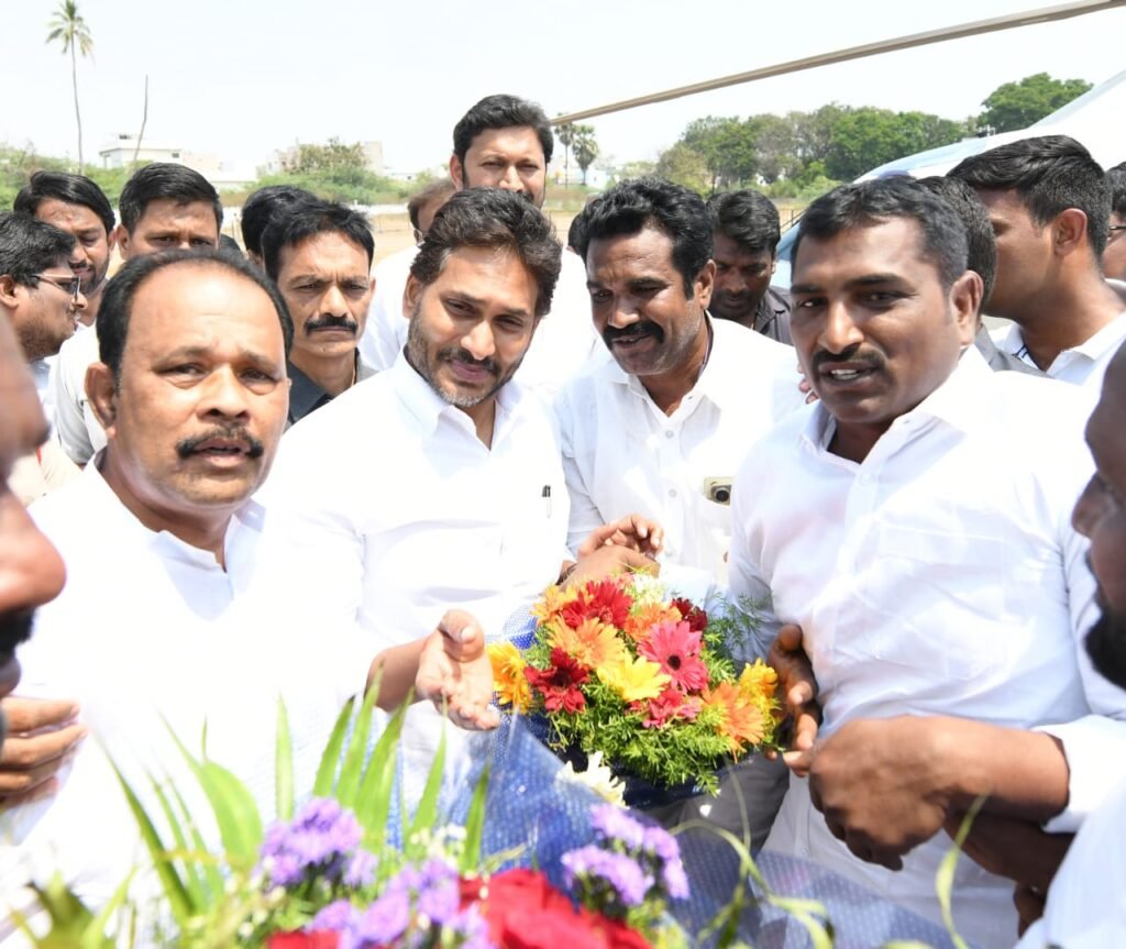 వైయస్ జగన్ ను కలిసిన రెడ్యo.