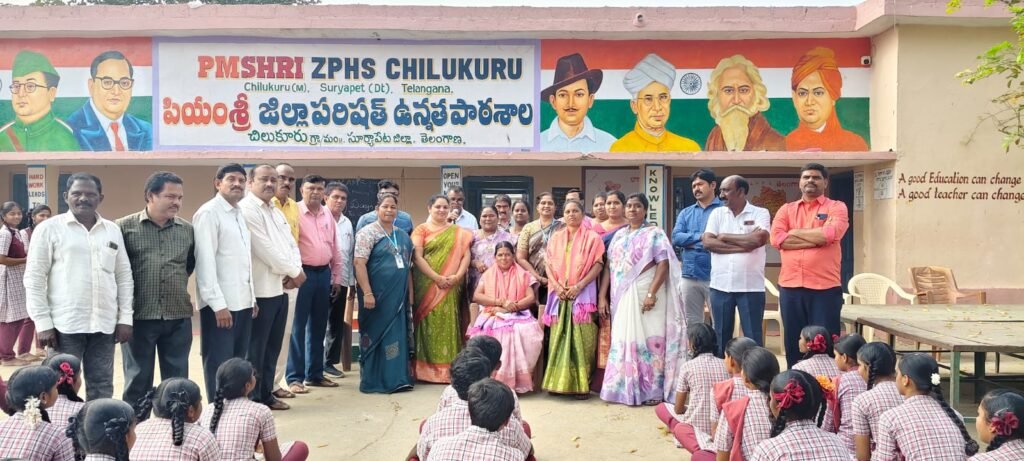 చిలుకూరు జెడ్పిహెచ్ఎస్ లో ఘనంగా మహిళా దినోత్సవం