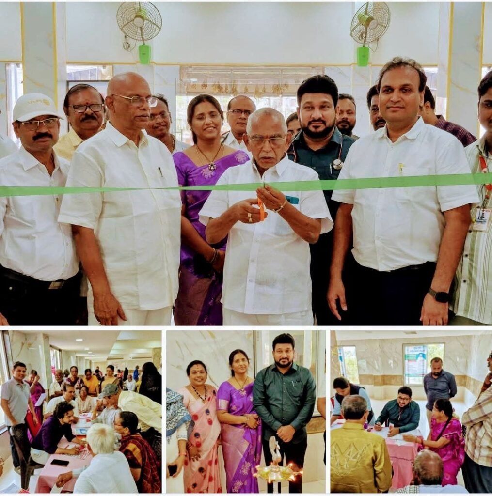 కావలి బృందావనo కాలనీలో ఉచిత వైద్య శిబిరం
