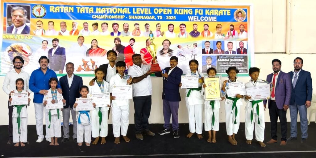 జాతీయ స్తాయి కరాటే పోటీలలో ఘన విజయం సాదించిన గిద్దలూరు సంజీవిని స్వచ్చంద సేవ సంస్థ విద్యార్ధులు