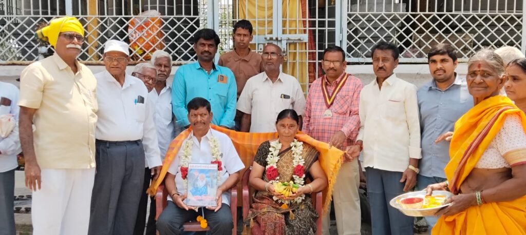 కాశినాయన భక్తులకు భోజనం ఏర్పాటు చేయడం భాగ్యం  ఆర్ట్ ఆఫ్ లివింగ్ యోగ టీచర్ బి యస్ నారాయణరెడ్డి తెలిపారు