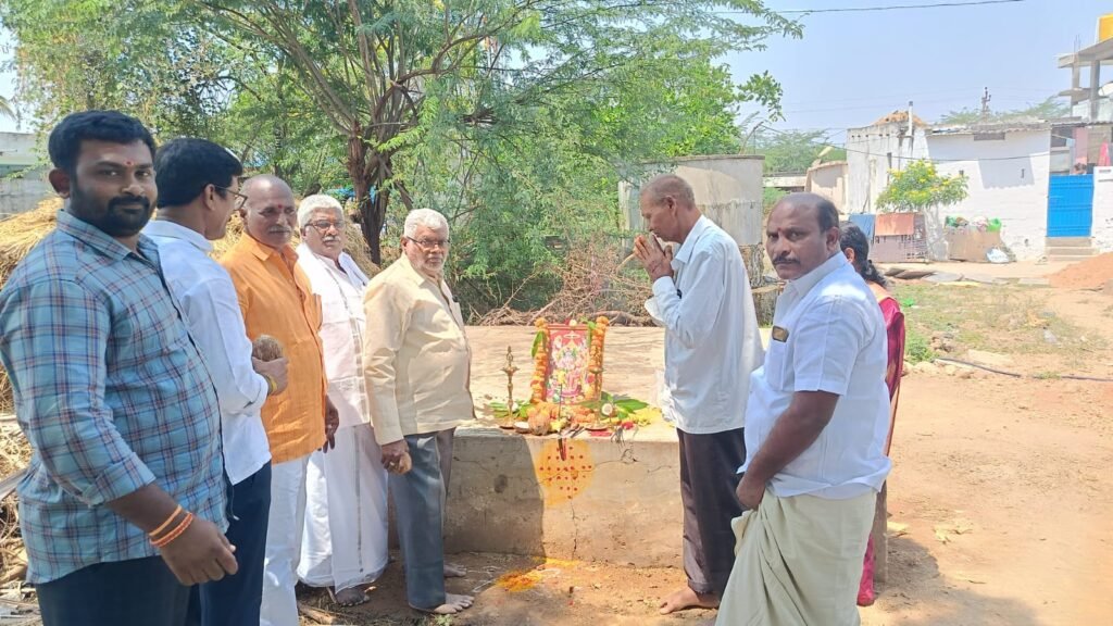 నూతన రామాలయం నిర్మిద్దాం ”కొండిశెట్టి వెంకటరమణయ్య