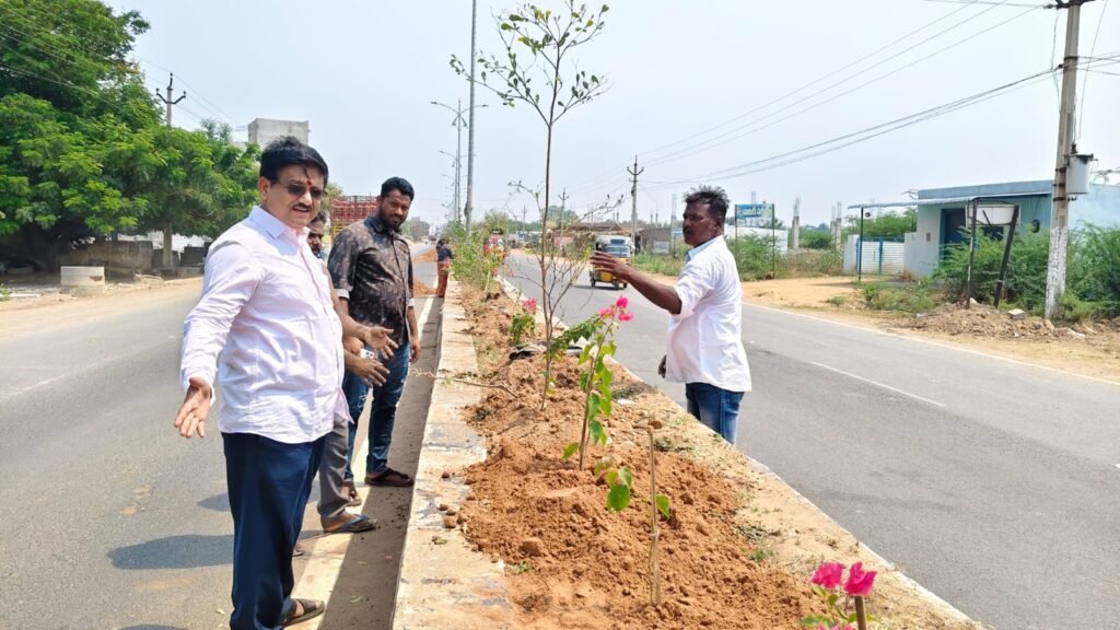 బద్వేల్ పట్టణ ప్రగతిలో మరో పచ్చని అడుగు
