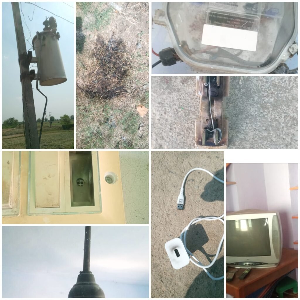 ఎల్లంపల్లిలో విద్యుత్ సమస్యలతో ప్రజల్లో భయం  అధికారుల నిర్లక్ష్యంపై గ్రామస్తుల ఆగ్రహం