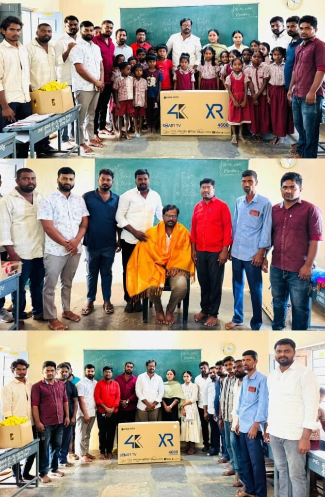 చిన్న సహాయం…. విద్యార్థుల జీవితాలకు పెద్ద వెలుగు