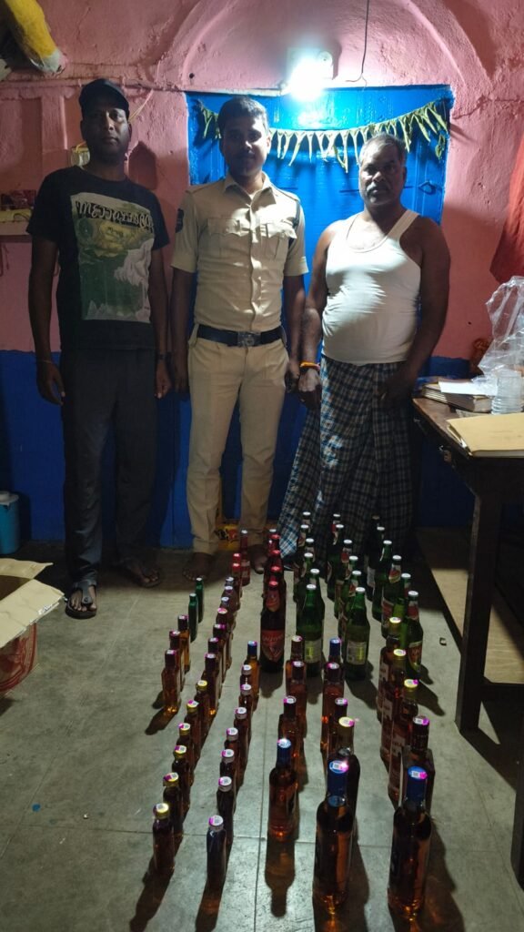 దుబ్బాక పరిధిలోని అప్పనపల్లిలో బెల్ట్ షాపుపై దాడి – భారీగా మద్యం స్వాధీనం..