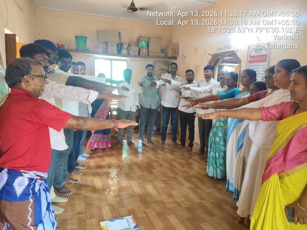 * వరుకోలు లో రోడ్డు భద్రతపై గ్రామసభ