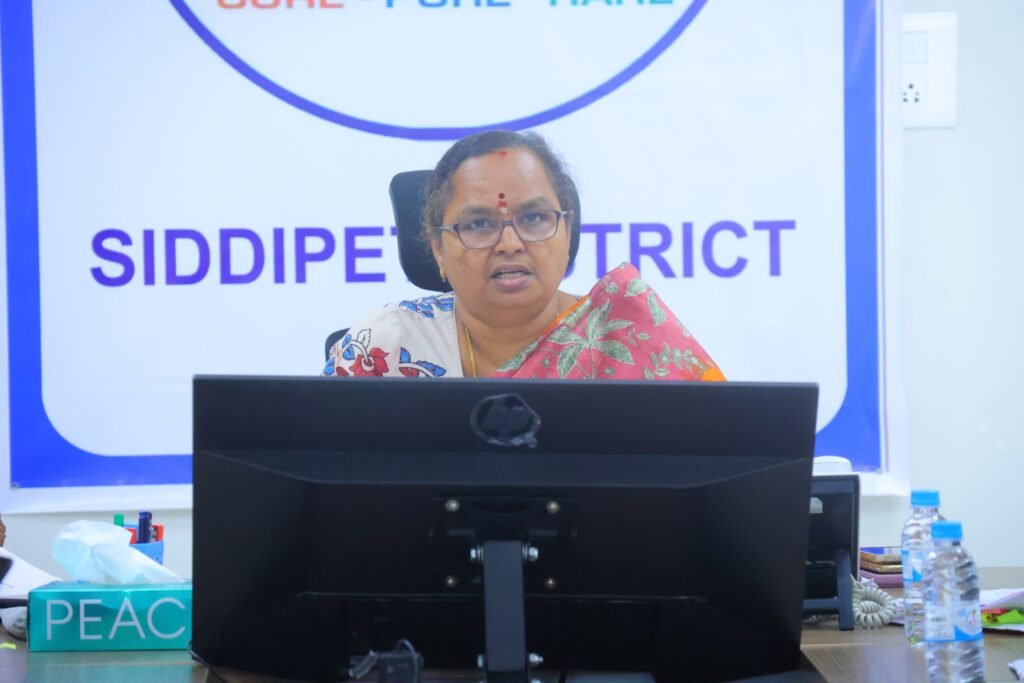 రబీ 2025–26 వరి ధాన్యం కొనుగోళ్లకు సిద్దం – జిల్లా కలెక్టర్ కే. హైమావతి..