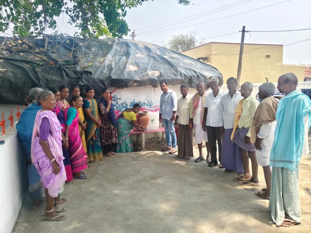 తిమ్మాయిపల్లి గ్రామంలో చలివేంద్రం ఏర్పాటు