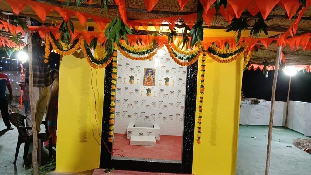 గాగిల్లాపూర్‌లో పోచమ్మ తల్లి పునర్ ప్రతిష్టకు ఘన ఏర్పాట్లు పూర్తి