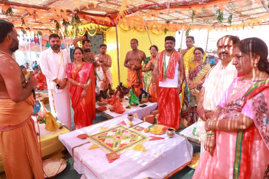 పోచమ్మ తల్లి పునఃప్రతిష్ట వేడుకలు ఘనంగా నిర్వహణ