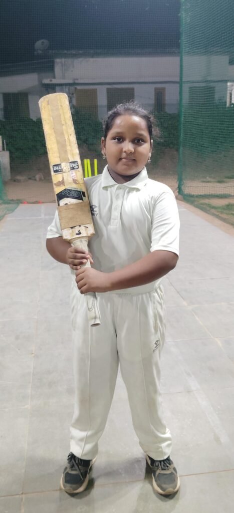 *69వ ఎస్జిఎఫ్ తెలంగాణ రాష్ట్ర స్థాయి అండర్–17 బాలికల క్రికెట్ పోటీలకు కోదాడ క్రికెట్ అకాడమీ క్రీడాకారిణి ఎంపిక