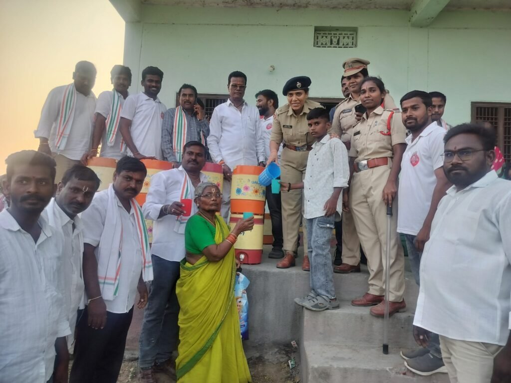 జల కేంద్రాన్ని ప్రారంభించిన సిద్దిపేట ట్రైనింగ్ ఐపీఎస్ అయిషా ఫాతిమా