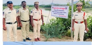 చెరువు,వాగు, బావి ల దగ్గర హెచ్చరిక బోర్డుల ఏర్పాటు ఈత సరదా విషాదంగా మారకూడదు బెజ్జంకి ఎస్సై సౌజన్య