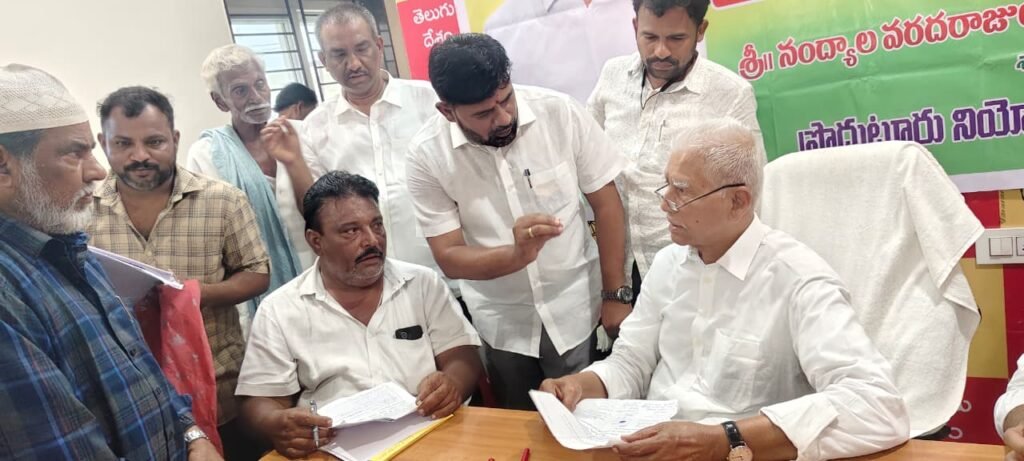 ప్రజా సమస్యల పరిష్కారమే మన కూటమి ప్రభుత్వ ప్రధాన ధ్యేయం – ఎమ్మెల్యే నంద్యాల వరదరాజుల రెడ్డి