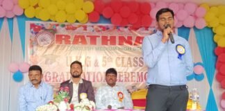 చిన్న విజయానికి తొలి అడుగులు… యూకేజీ స్నాతకోత్సవం