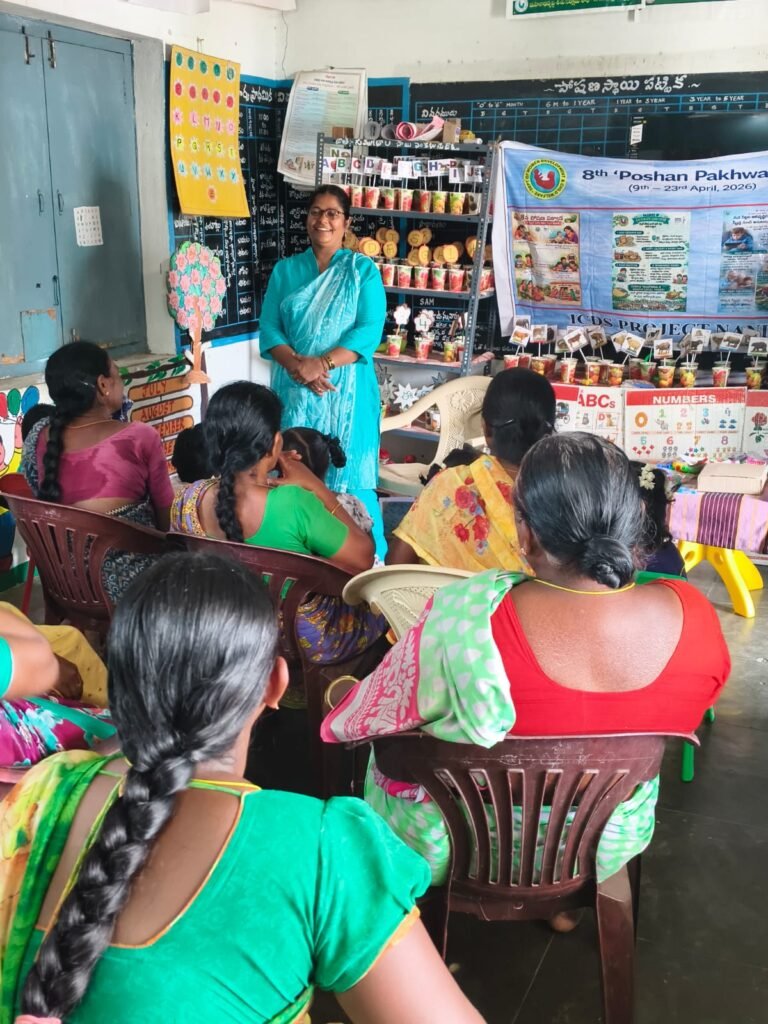ముప్పాళ్ళ గ్రామంలో 8వ పోషణ పక్వాడా కార్యక్రమం