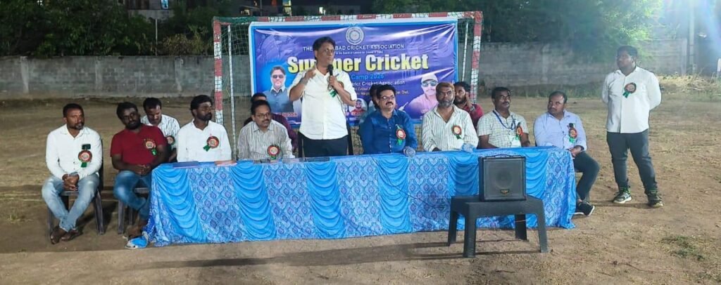 నల్గొండ జిల్లా క్రికెట్ అసోసియేషన్ తో యువతకు సువర్ణావకాశం సమ్మర్ క్రికెట్ కోచింగ్ క్యాంప్*