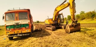 జిల్లాలో యదేచ్ఛగా అక్రమ మట్టి తవ్వకాలు