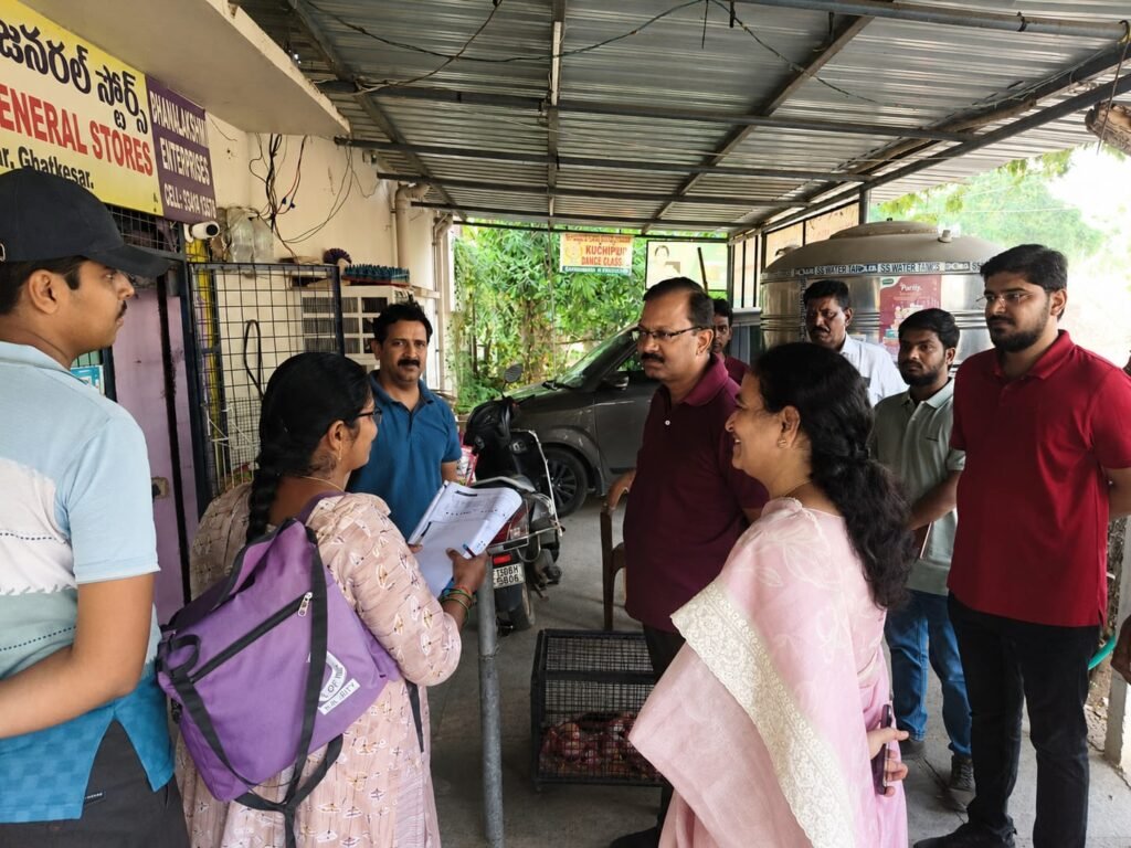 ఘట్‌కేసర్‌లో ప్రజాపాలన–ప్రగతి కార్యక్రమాలపై కమిషనర్ సమీక్ష