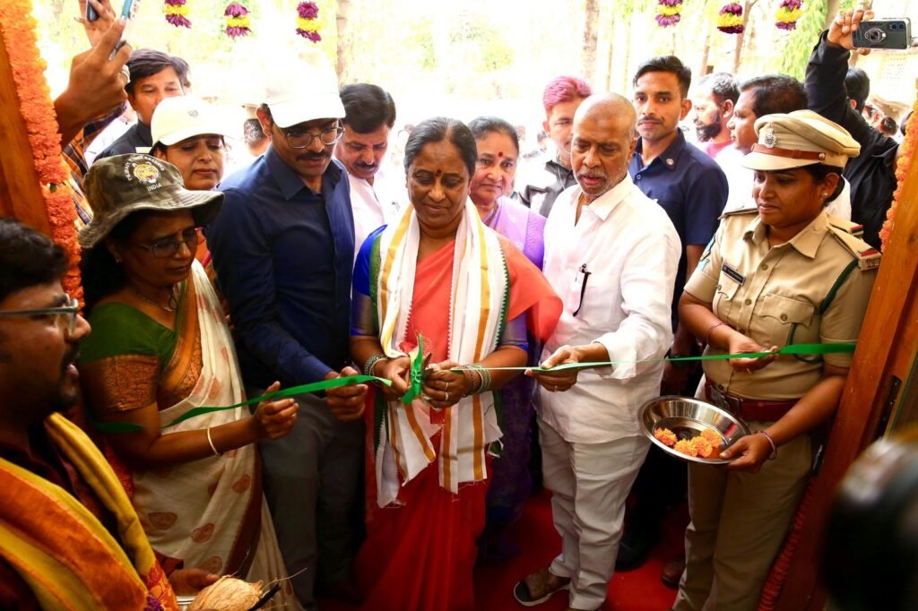 సంగారెడ్డిలో అటవీ శాఖ వసతి గృహ ప్రారంభోత్సవం