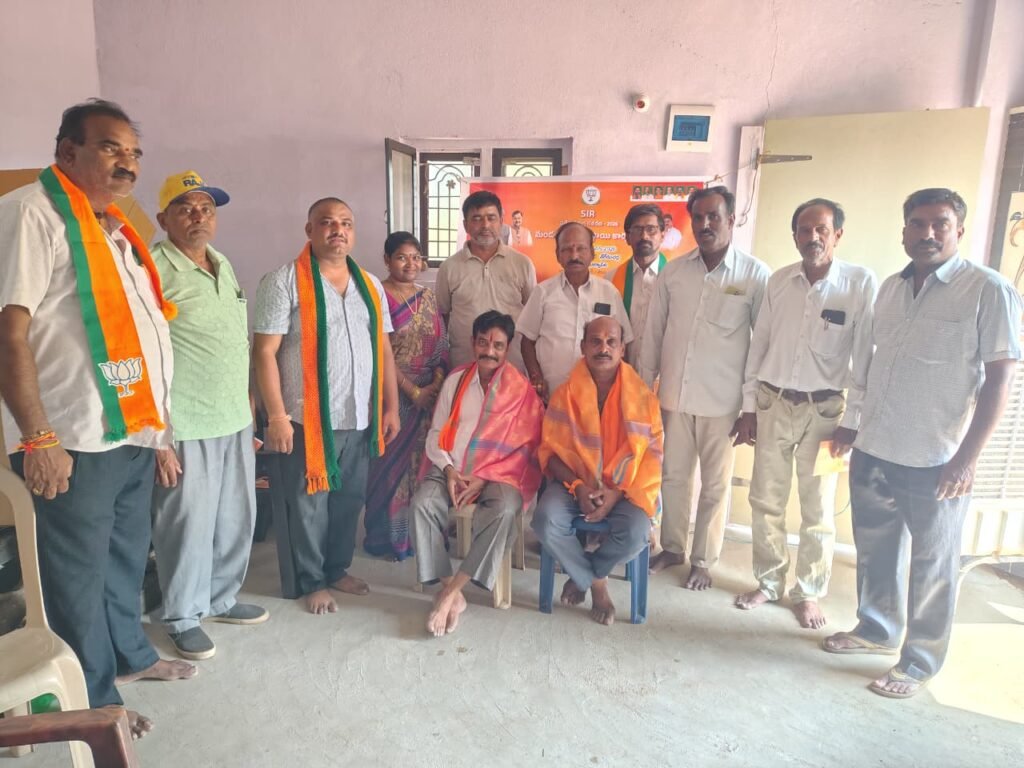 సర్ సర్వేపై బీజేపీ కార్యకర్తలకు దిశానిర్దేశం.
