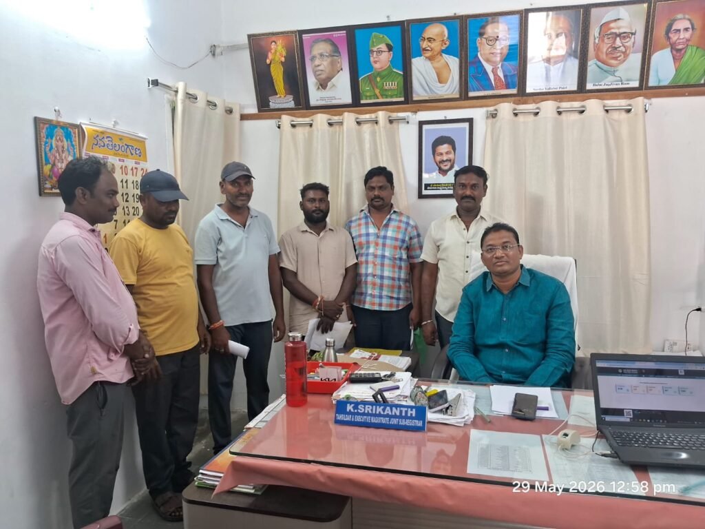దాచారం గ్రామ శివారులో అక్రమ ఇసుక నిల్వలు — పలువురు బైండోవర్