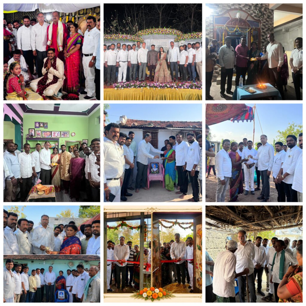ప్రజల చెంతకు ‘బాపు’  శుభకార్యాల్లో ఆశీస్సులు.. కష్టాల్లో భరోసా