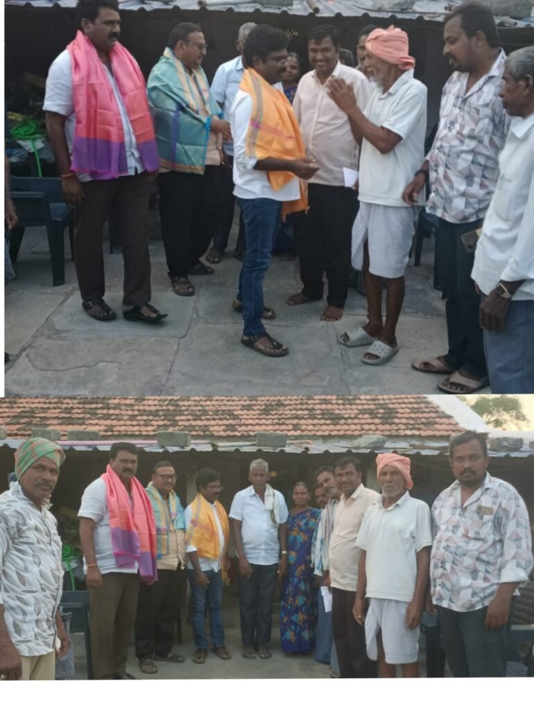 బాపు బాగున్నావా…! అని ఆప్యాయంగా పలకరించిన   మాజీ ఎమ్మెల్యే రసమయి బాలకిషన్