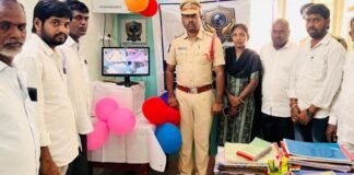 “సురక్షా నేత్ర”తో గ్రామాల్లో భద్రత పెంపు వడ్లూర్, తోటపల్లిలో సీసీ కెమెరాల ప్రారంభించిన ఎస్సై తోట తిరుపతి