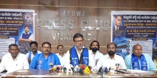 విష్యత్తులో నీటి కొరత రాకుండా కృష్ణ నదిపై చెక్కు డ్యామ్ లు నిర్మించాలి – రిపబ్లిక్ ఆన్ పార్టీ ఆఫ్ ఇండియా
