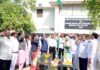 కోదాడ కోర్టులో ఘనంగా తెలంగాణ రాష్ట్ర ఆవిర్భావ దినోత్సవంజాతీయ జెండాను ఆవిష్కరించిన సబ్ జడ్జి కే సురేష్