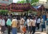 11 కోట్ల అప్పుల వివాదం జితేందర్ రెడ్డి ఇంటి ముందు బాధితులు టెంట్ వేసి ఆందోళన