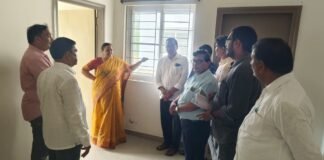తెలంగాణ పబ్లిక్ స్కూల్ నిర్వహించేందుకు కావలసిన ఏర్పాట్లను, పరిశీలించిన జిల్లా కలెక్టర్..