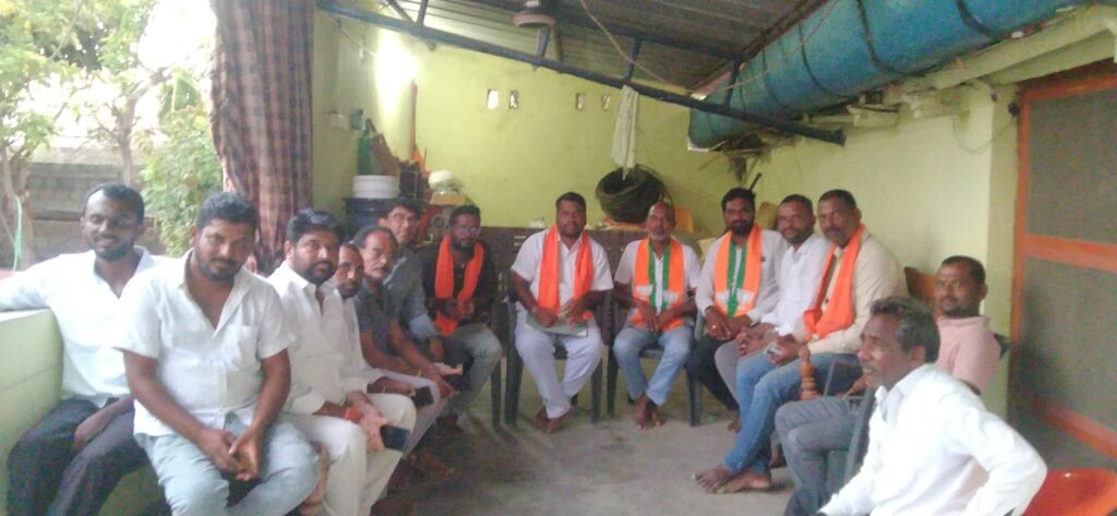 బీజేపీ నాయకులుసన్నాహక సమావేశం<br>