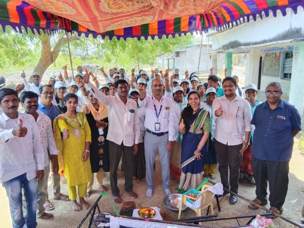 కొండపాక గ్రామంలోఉచిత మగ్గం శిక్షణ కార్యక్రమం ప్రారంభం<br>