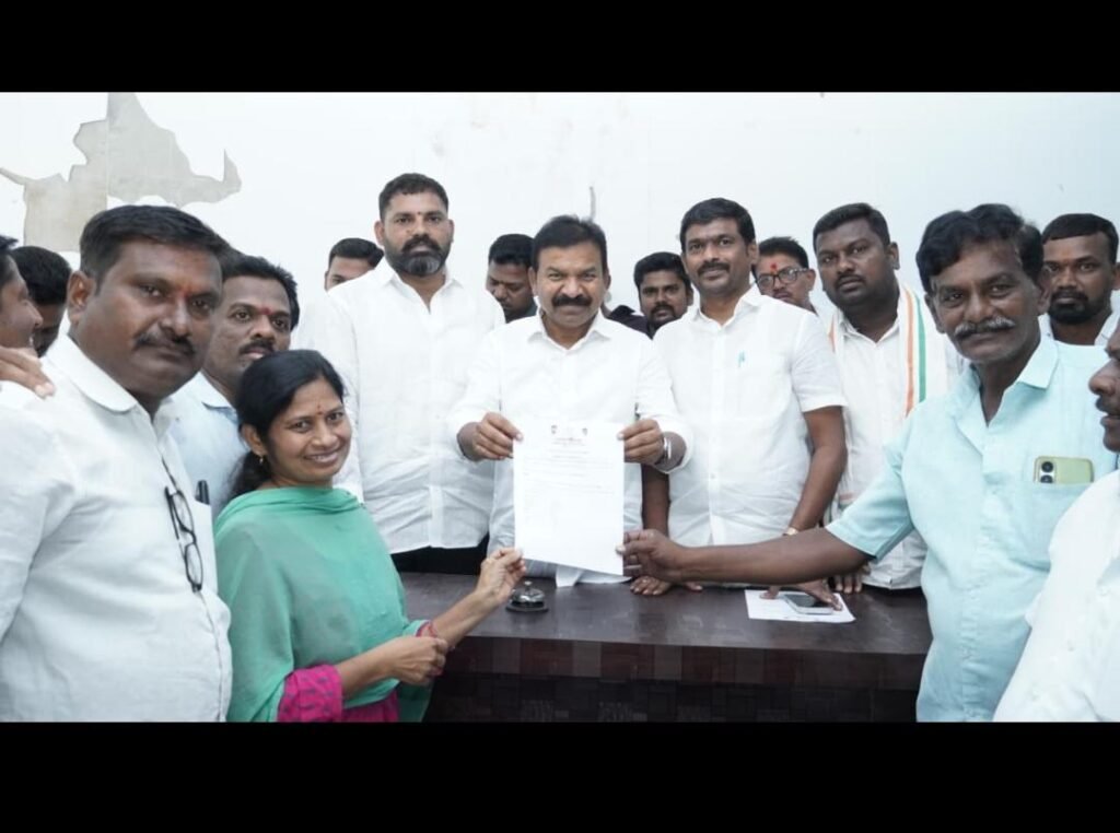 పేదవారి సొంతింటి కల నెరవేర్చిన ఏకైక ప్రభుత్వం కాంగ్రెస్ ప్రభుత్వమే –ఎమ్మెల్యే కవ్వంపల్లి సత్యనారాయణ