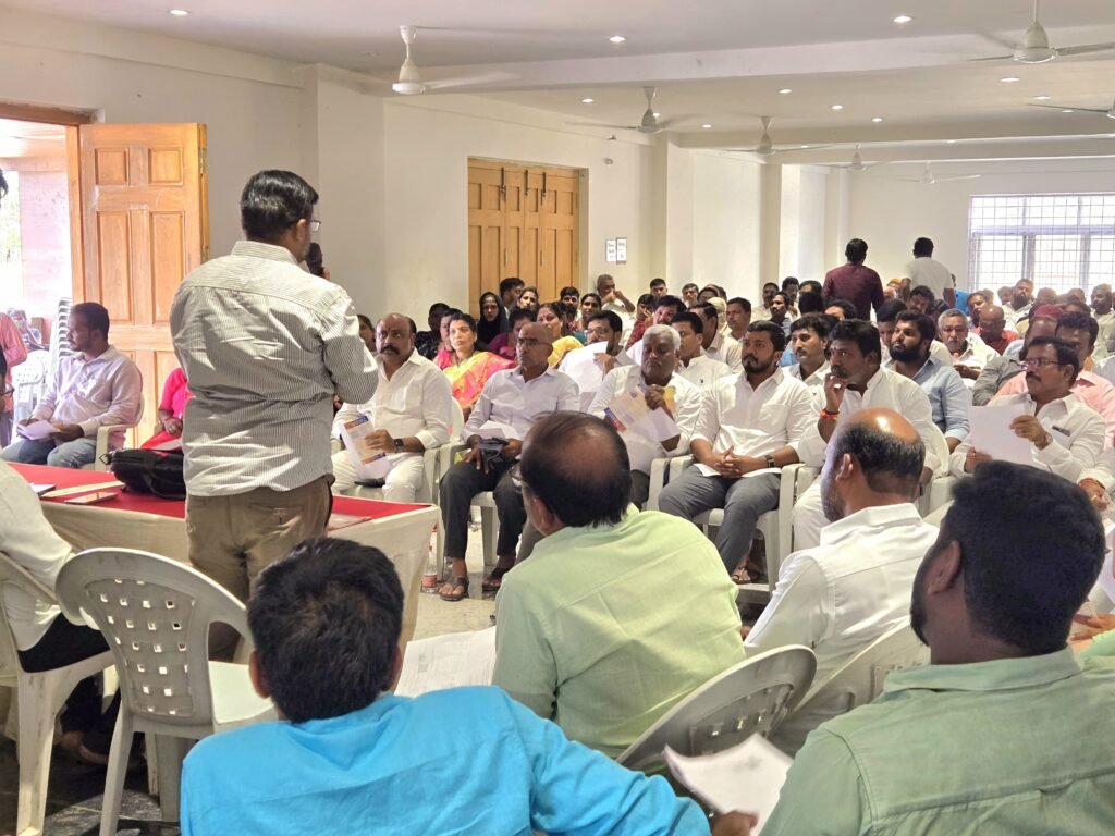 ఓటరు హక్కు పరిరక్షణే లక్ష్యం ప్రత్యేక ఓటరు జాబితా సవరణ కార్యక్రమ అవగాహన సదస్సులో మాద్రి పృథ్వీరాజ్