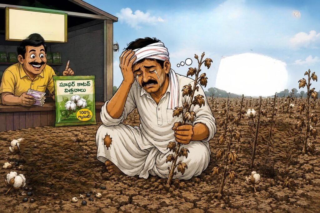 నకిలీ విత్తనాల అక్రమాలకు చెక్ ఎప్పుడు<br>