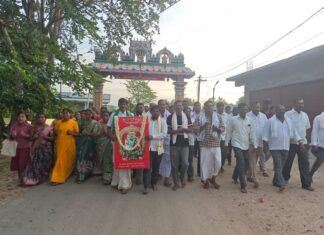 భక్తిశ్రద్ధలతో ఘనంగా శ్రీ లక్ష్మీనరసింహస్వామి గిరి ప్రదక్షిణ