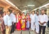 బీరంగూడలోని శ్రీ భ్రమరాంబిక మల్లికార్జున స్వామి ఆలయంలో కాంగ్రెస్ మహిళా నాయకుల ప్రత్యేక ప్రార్థనలు
